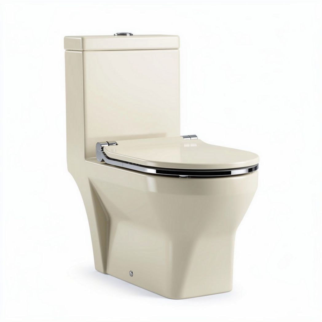 Sanita suspensa moderna de cerâmica com design minimalista nas cores bege 70 x 40 x 80cm